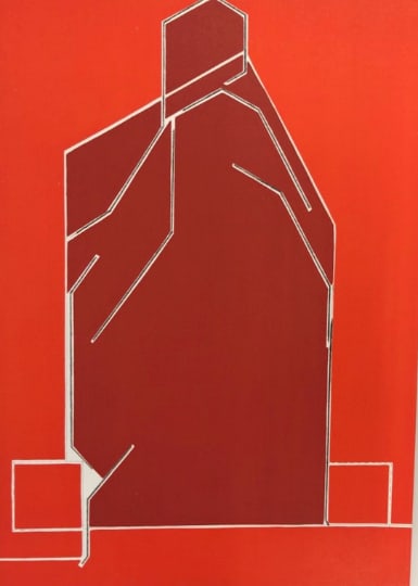 Palazuelo Lithograph DM02184 Derriere le Miroir 1970: Artist: Pablo Palazuelo Country: Spain Title: Untitled DM02184 Medium: Original Lithograph Marks: Not signed, not numbered Paper Size: 15 x 11 inch Published: 1970 in France Provenance: Derriere le