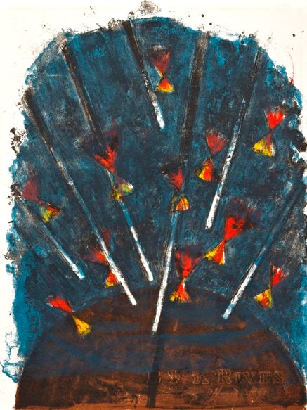 Rufino Tamayo Lithograph 5 Apocalypse of Saint John 1959 (1 of 1)