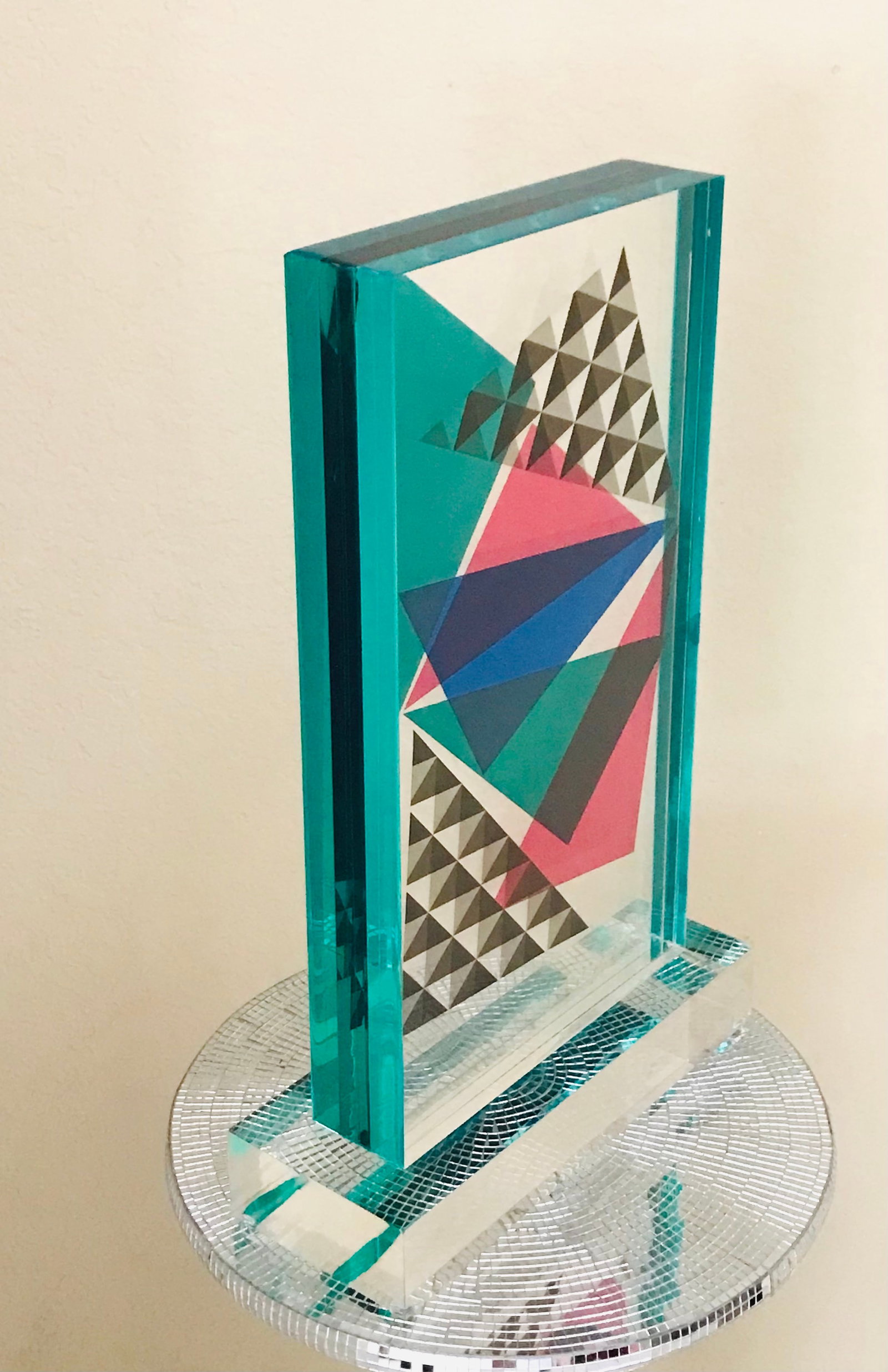 Lucite Acrylic sculpture Pico by Grace Absi - 2