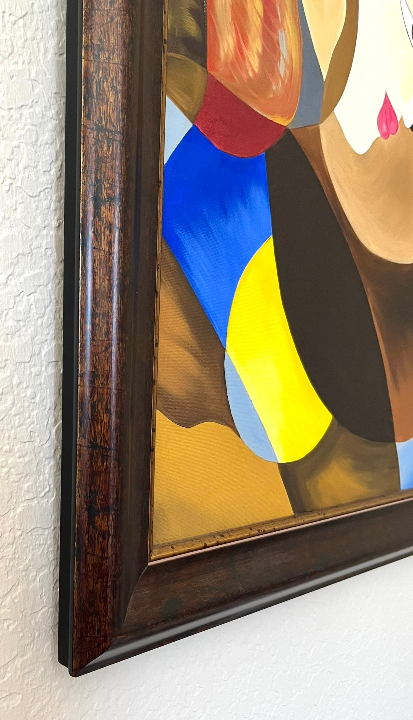 Grace Absi Bride 2001 Oil Painting on Canvas Framed - 2