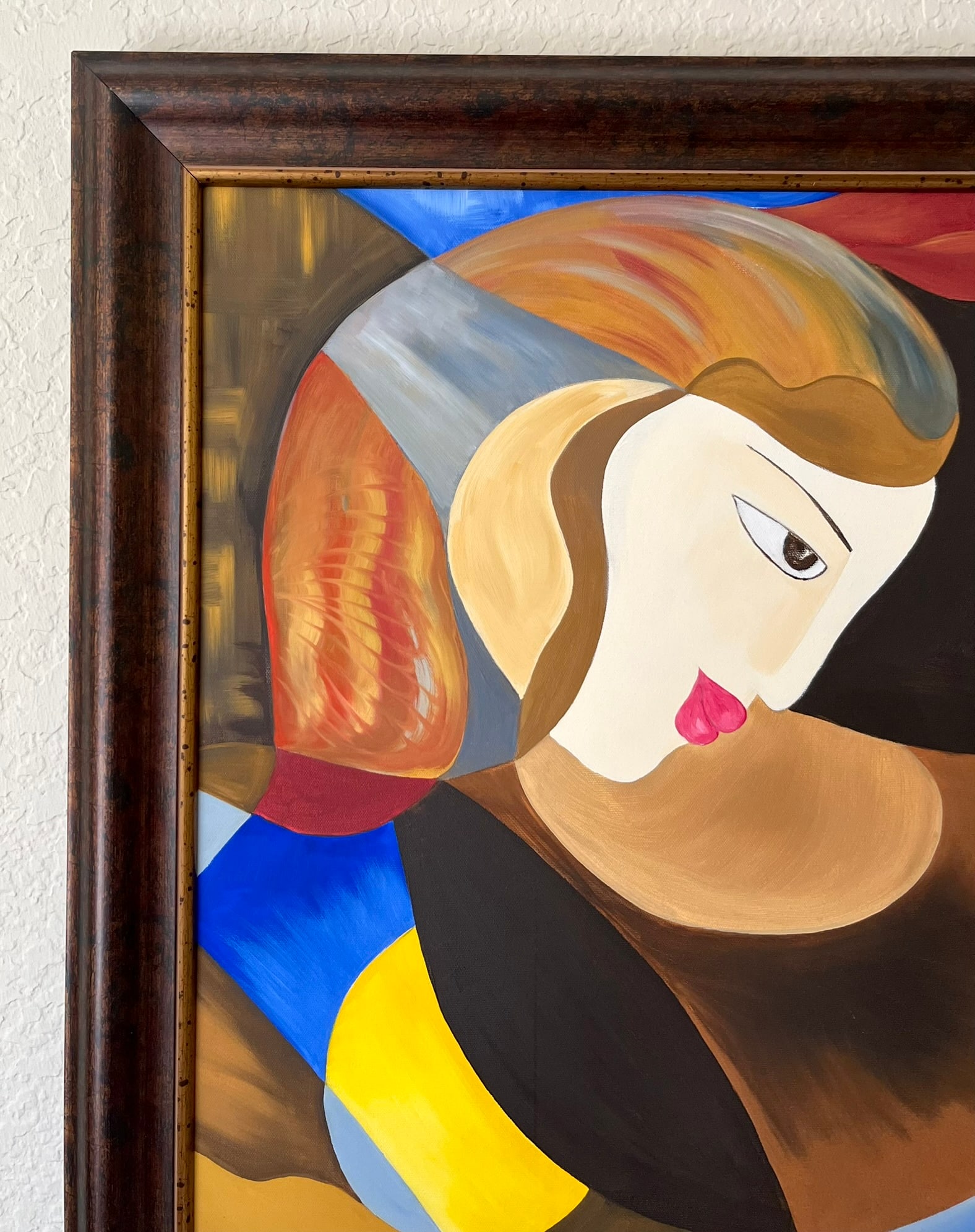 Grace Absi Bride 2001 Oil Painting on Canvas Framed - 3