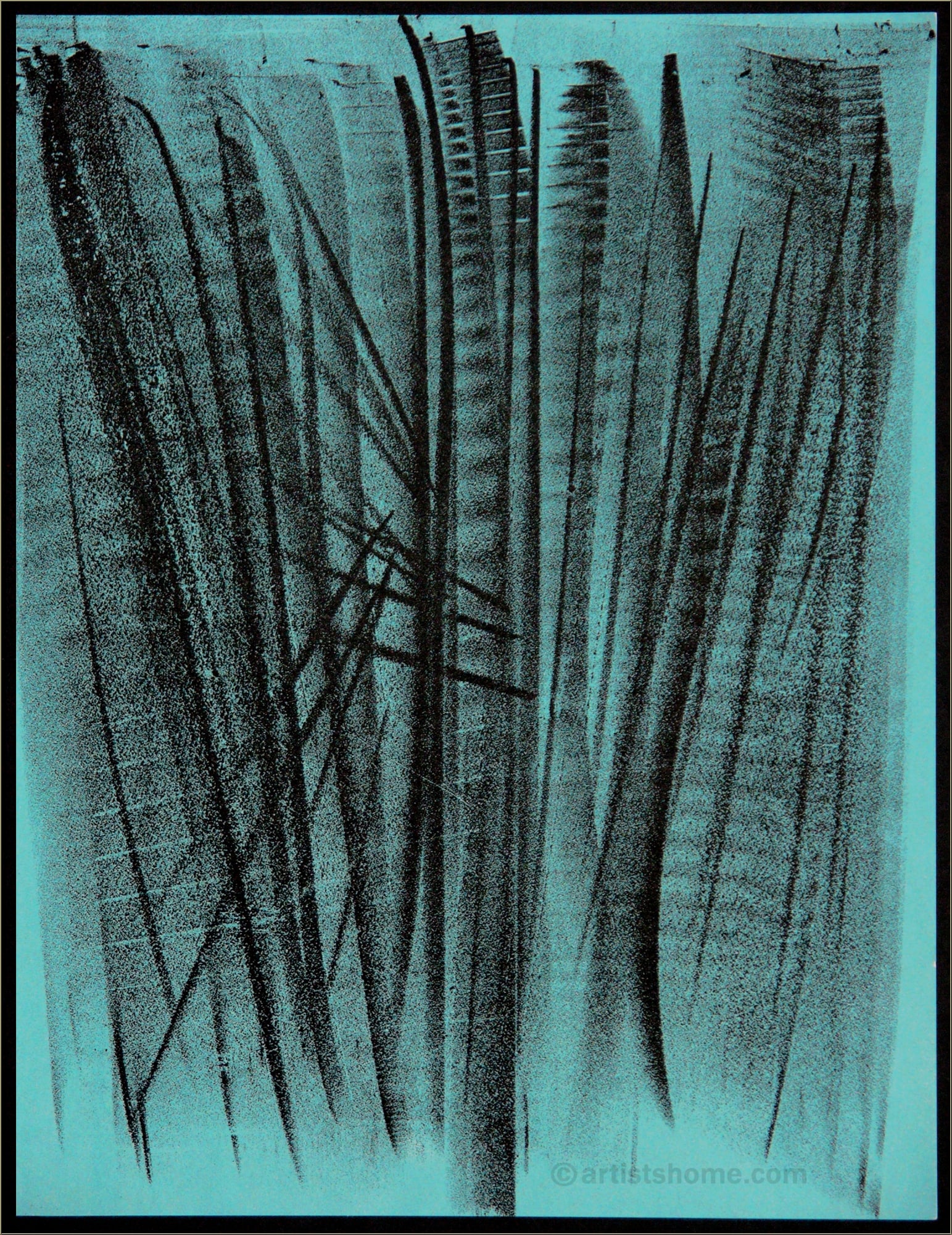 Hans Hartung Original Lithograph XXe Siecle 1964: Artist: Hans Hartung Country: Germany - France Title: Untitled Medium: Original Lithograph Marks: Not signed nor numbered Paper Size: 12.50 x 9.50 inch Printed: 1964 by Mourlot Provenance: XXe Siecle