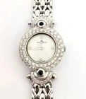Vintage 18k White Gold BAUME & MERCIER Ladies Watch 16780 with Diamonds* EXLNT - 10