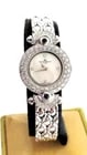 Vintage 18k White Gold BAUME & MERCIER Ladies Watch 16780 with Diamonds* EXLNT: This Ladies BAUME & MERCIER watch is Swiss made Great present for yourself or someone you love! * 18k White Gold case, back & bracelet * Case is in high polish finish * Bezel is enhansed with