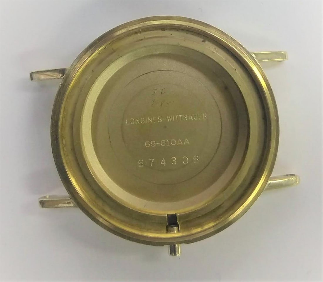 Vintage 18k LONGINES 5 Star Admiral Automatic DATE Watch 1970s Cal.505* EXLNT - 10