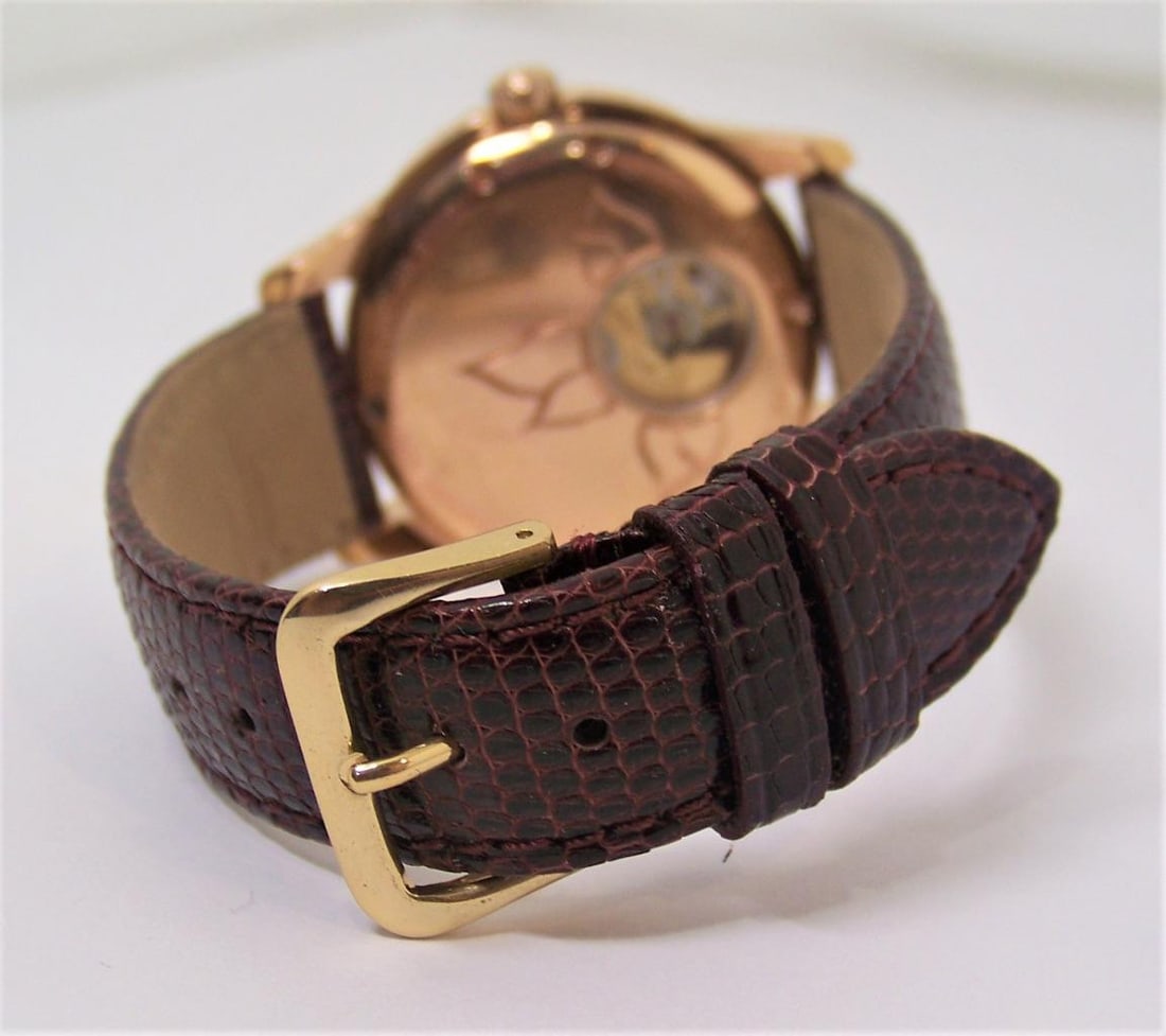 Ladies Rose Gold Plated Jazzmaster Open HAMILTON Automatic Watch H323450* EXLNT - 2