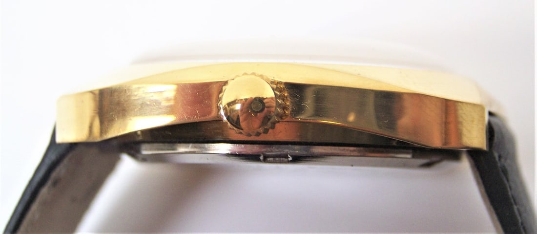 Gold HAMILTON MASTERPIECE Mens Thin-O-Matic Watch c.1970s Cal 629 Micro Rotor - 8
