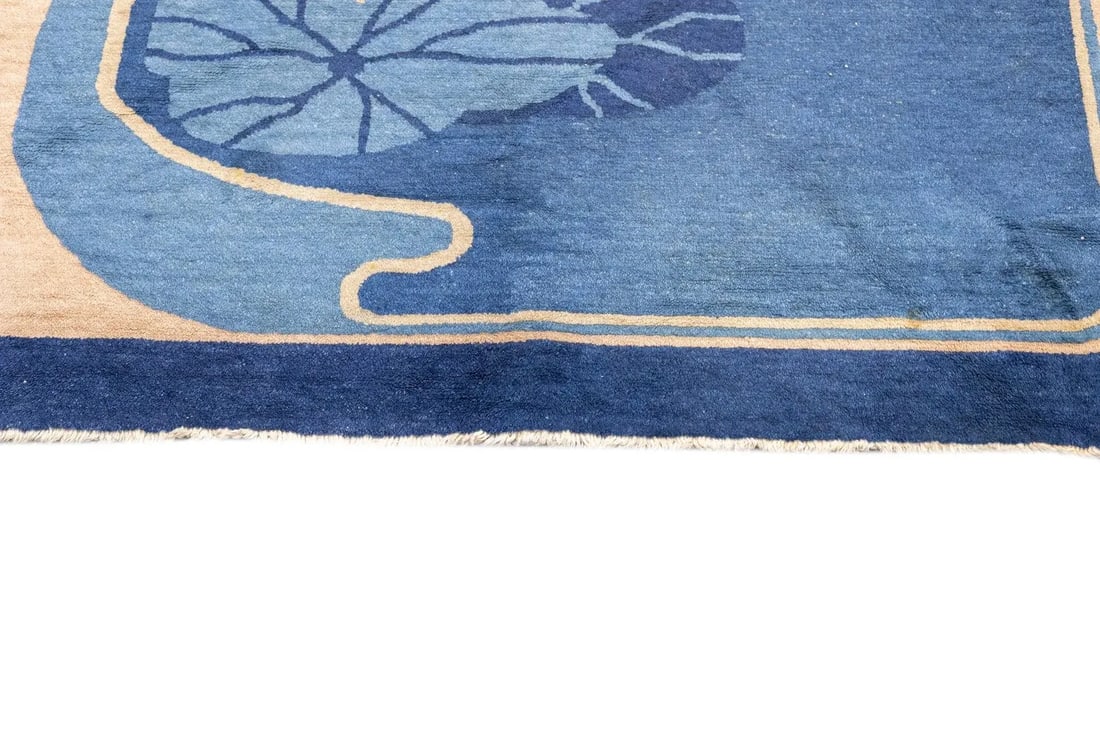 Late 18th Century Antique Chinese Peking Rug 4'2'' x 6'9'' - 8