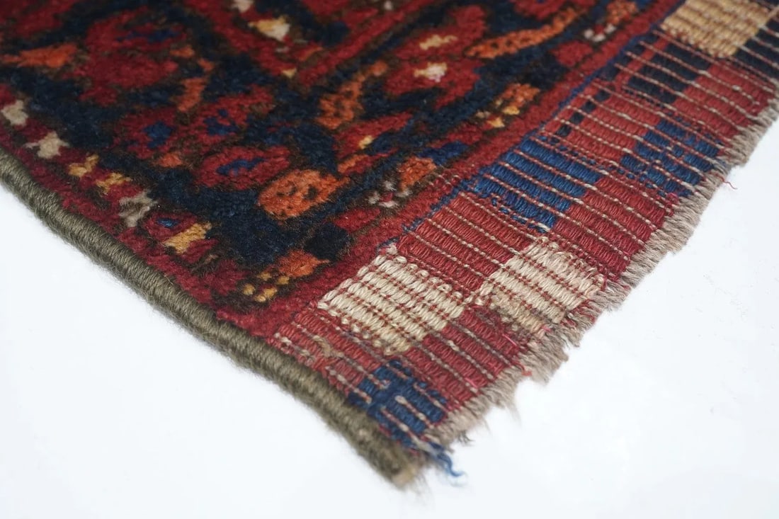Vintage Afghan Rug 4'7'' X 6'9'' - 5
