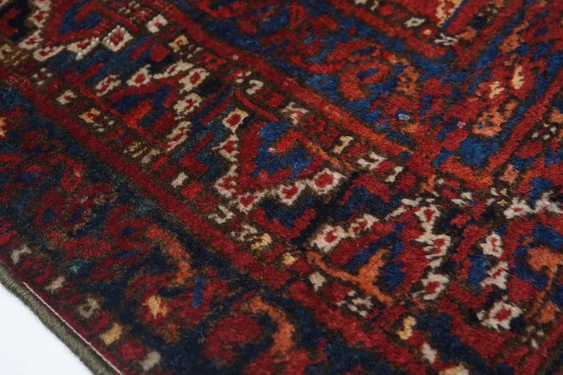 Vintage Afghan Rug 4'7'' X 6'9'' - 7