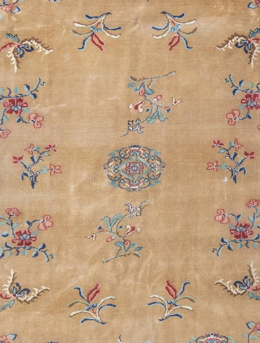 Fine Antique Turkish Wool Rug 6'8'' X 9'2'' - 3