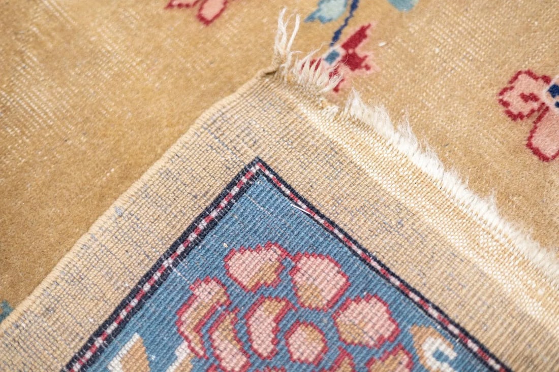 Fine Antique Turkish Wool Rug 6'8'' X 9'2'' - 5