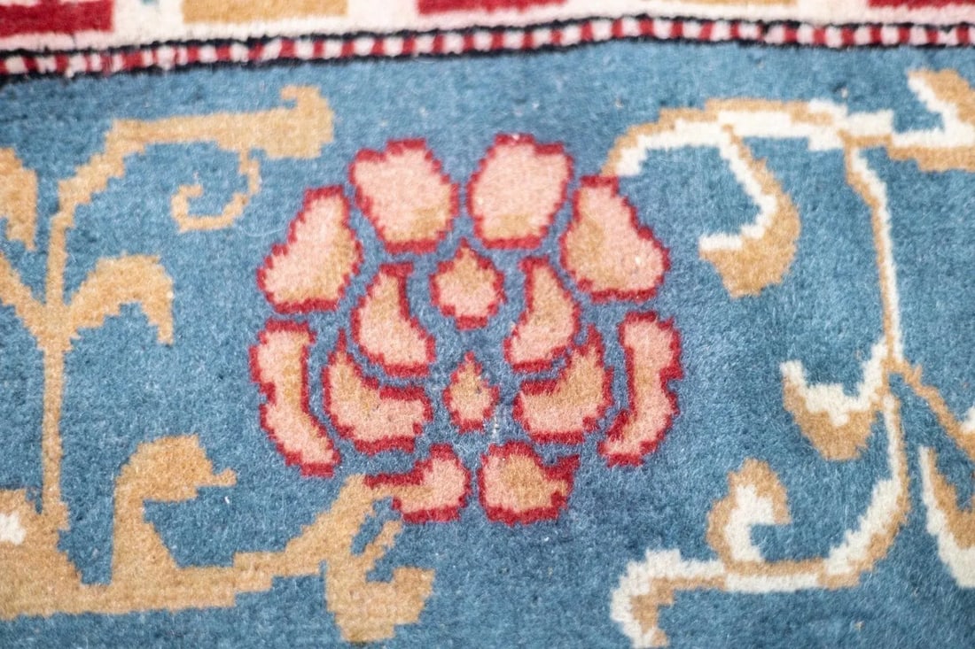 Fine Antique Turkish Wool Rug 6'8'' X 9'2'' - 6
