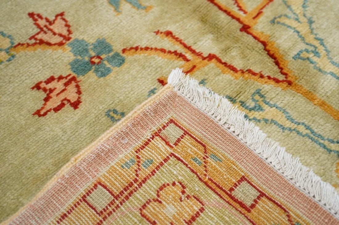 Late 18th Century Antique Oushak Rug 9'5'' x 14'5'' - 10