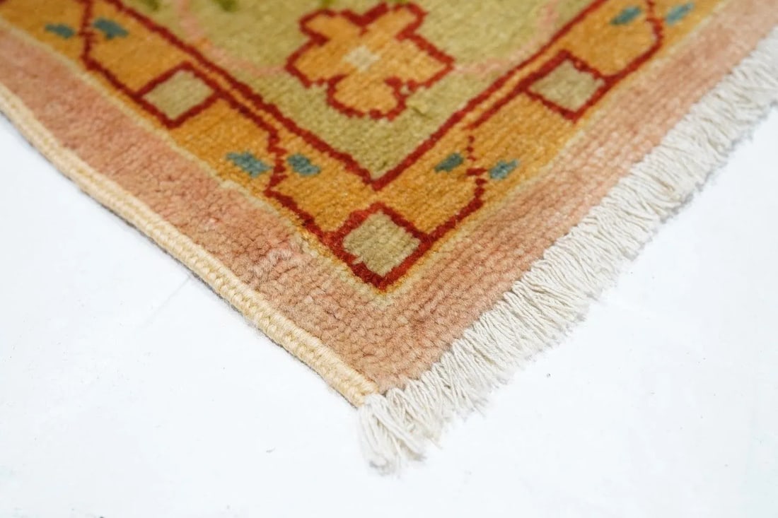Late 18th Century Antique Oushak Rug 9'5'' x 14'5'' - 4