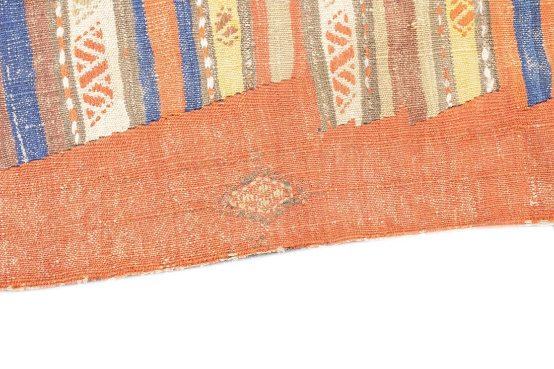 Antique Turkish Kilim Rug 4'9'' x 10'5'' - 2