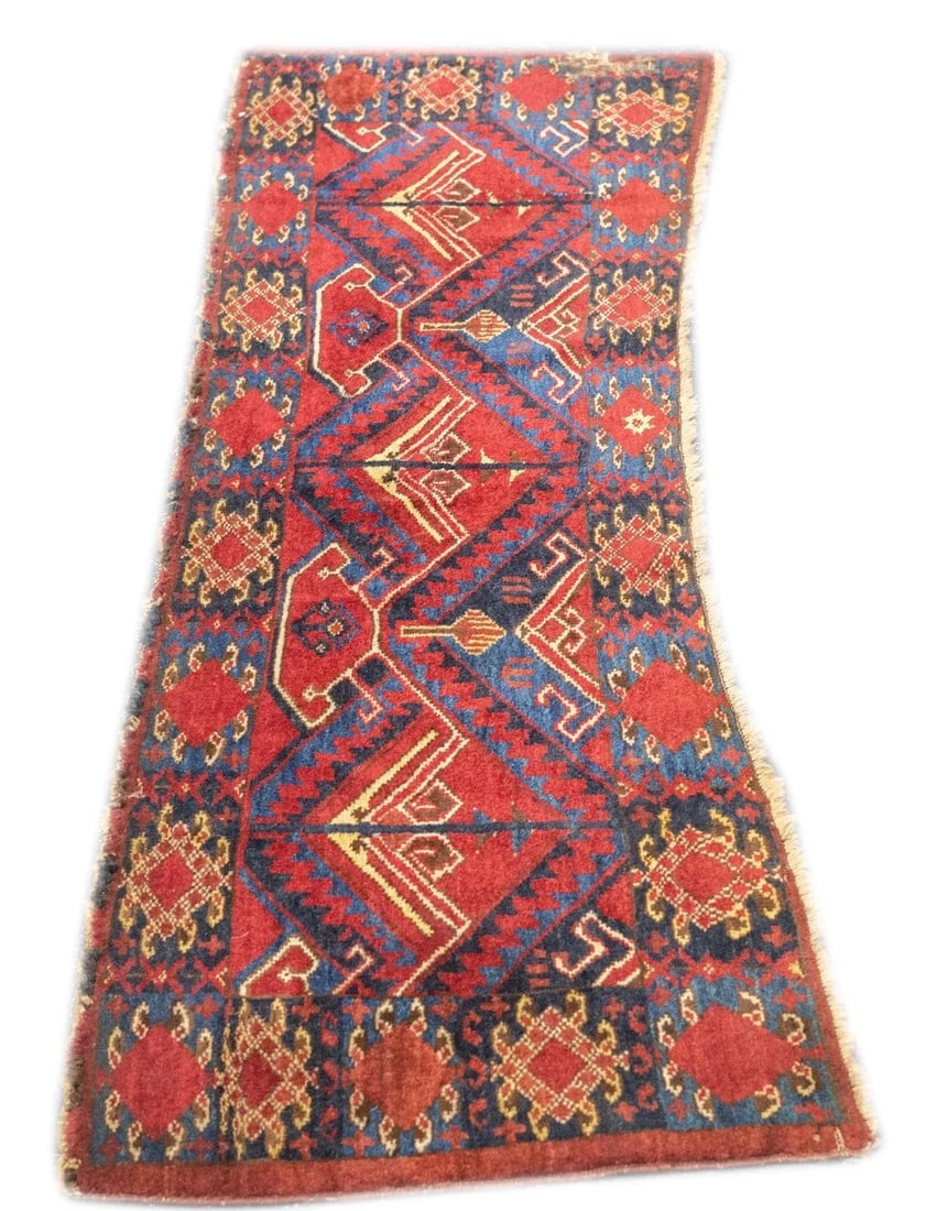 Late 18th Century Antique Arsari Runner 1'10'' x 5'3'' - 9