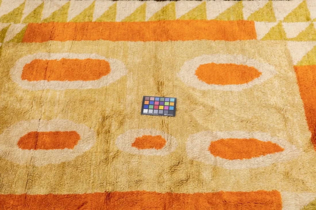 1980s Vintage Swedish Rug 5'4'' x 7' - 7