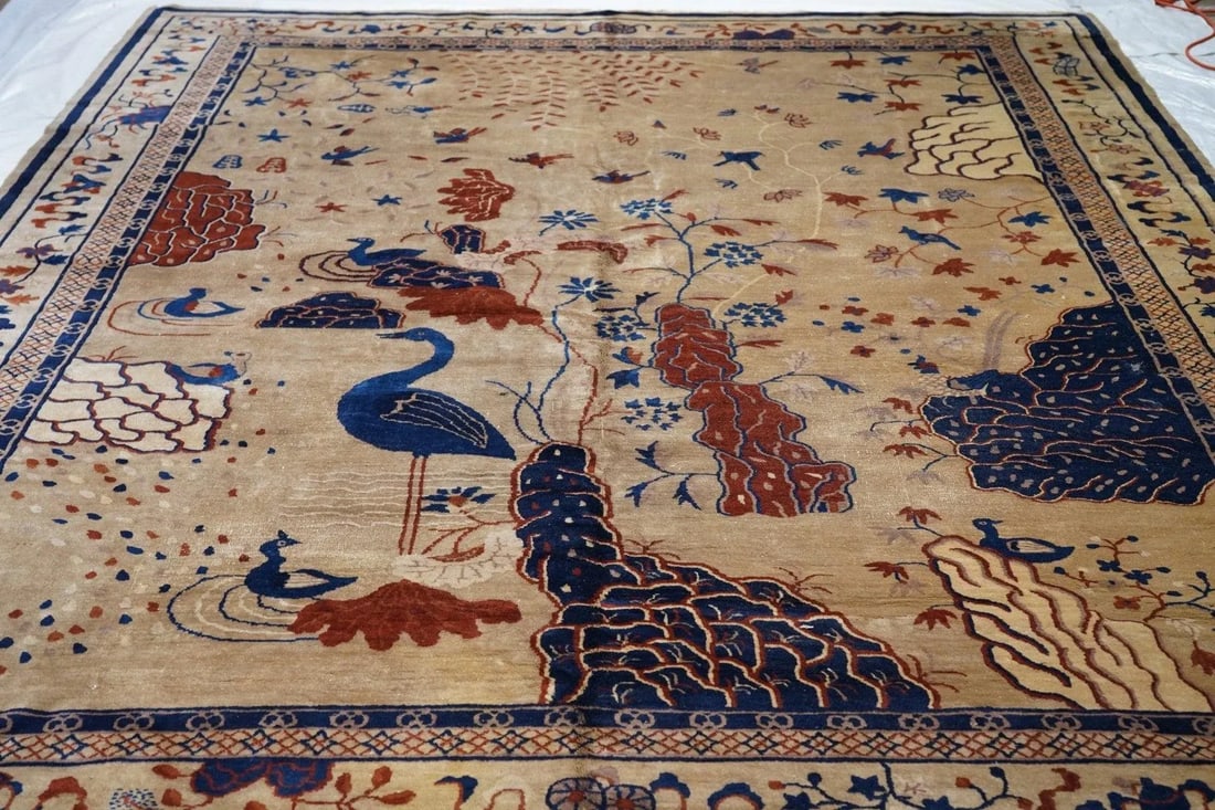 Antique Peking Rug 9'2'' x 11'5'' - 10