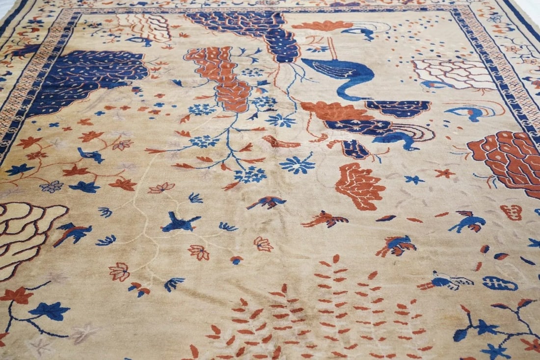 Antique Peking Rug 9'2'' x 11'5'' - 11