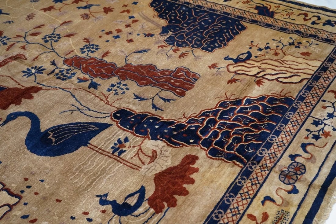 Antique Peking Rug 9'2'' x 11'5'' - 12