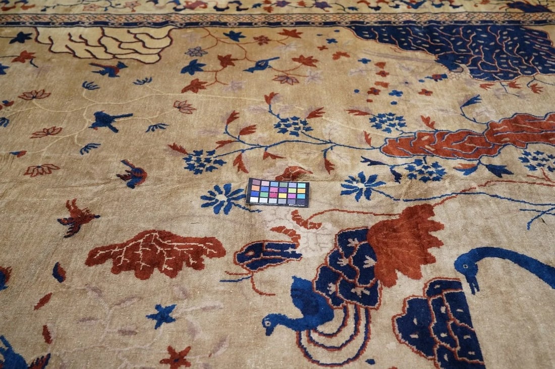 Antique Peking Rug 9'2'' x 11'5'' - 2