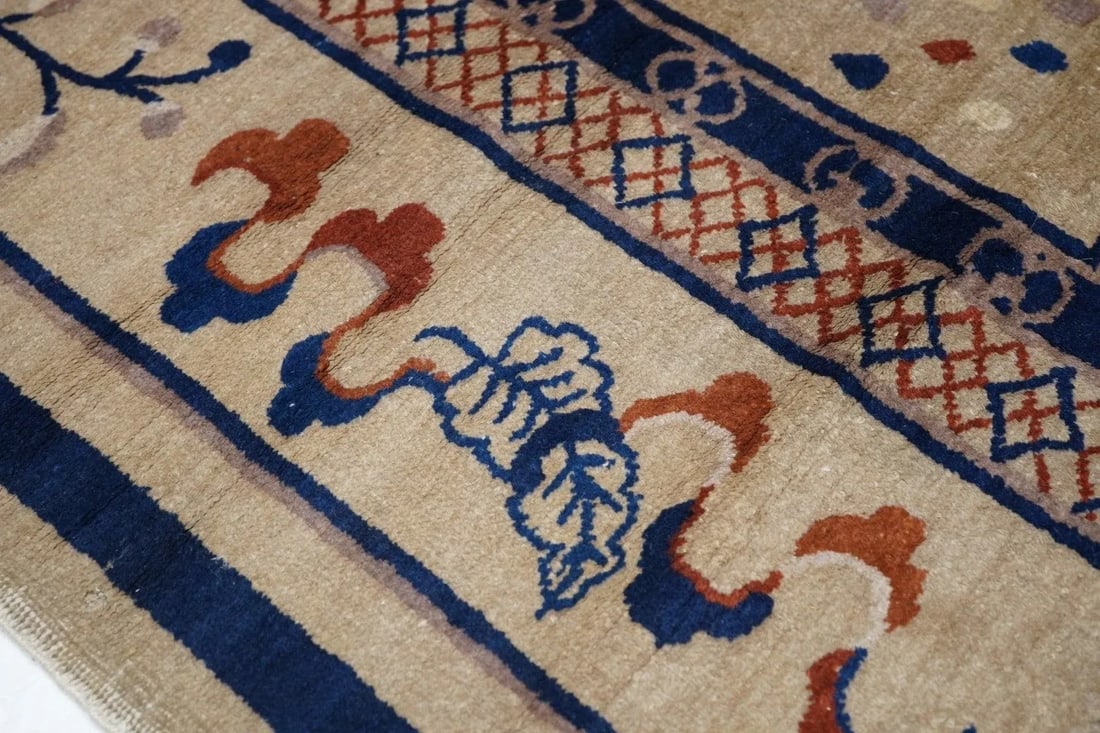 Antique Peking Rug 9'2'' x 11'5'' - 7