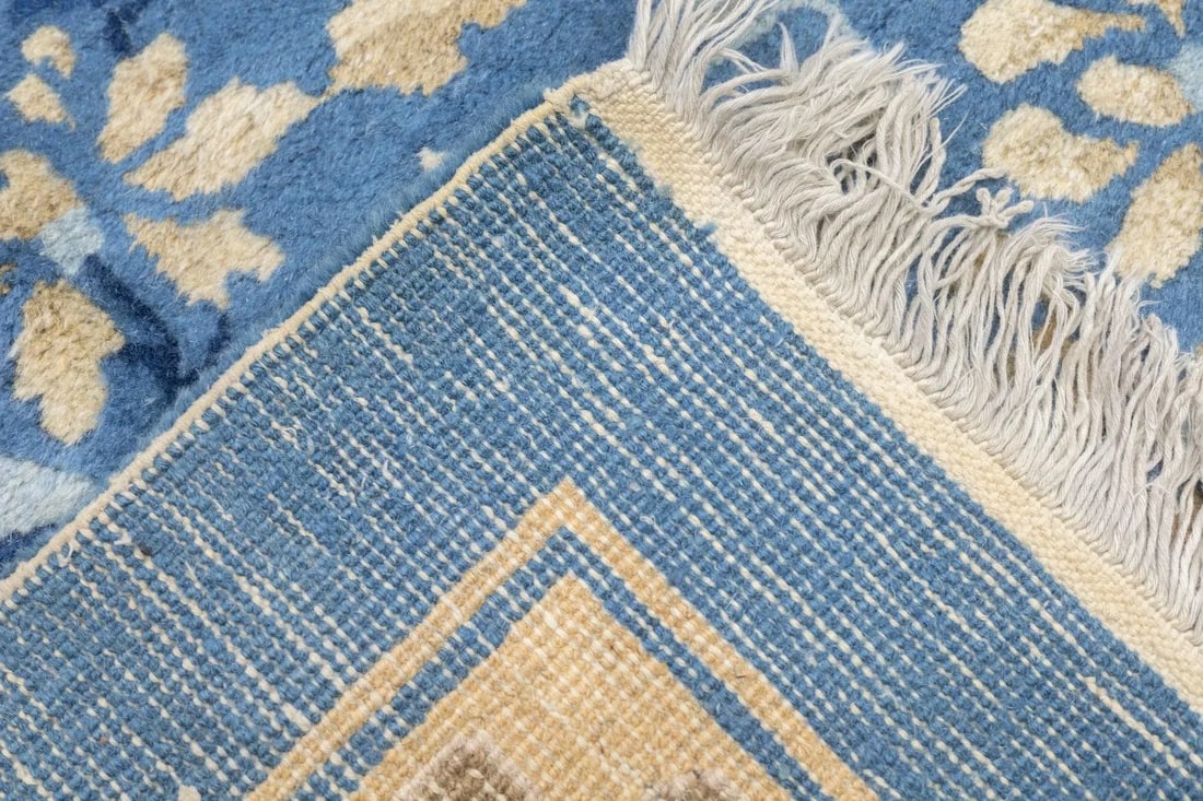 Antique Chinese Peking Rug 9'3'' x 11'8'' - 4