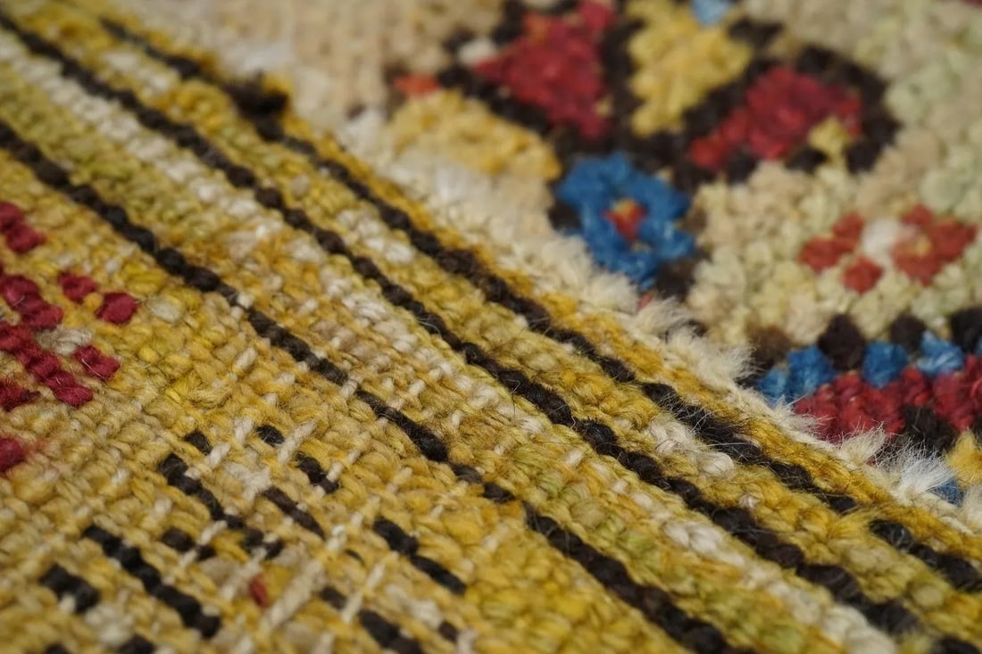 Antique Oushak Rug 5'9'' X 8'11'' - 5