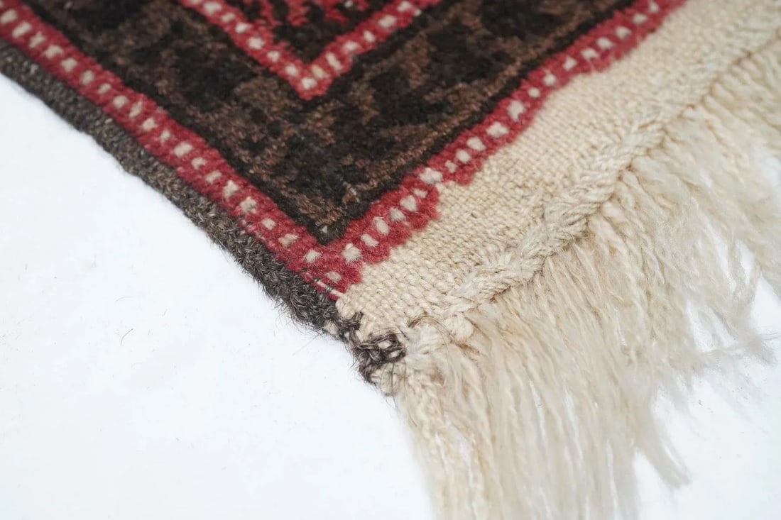Vintage Tribal Afghan Rug 2'9'' X 5'0'' - 3