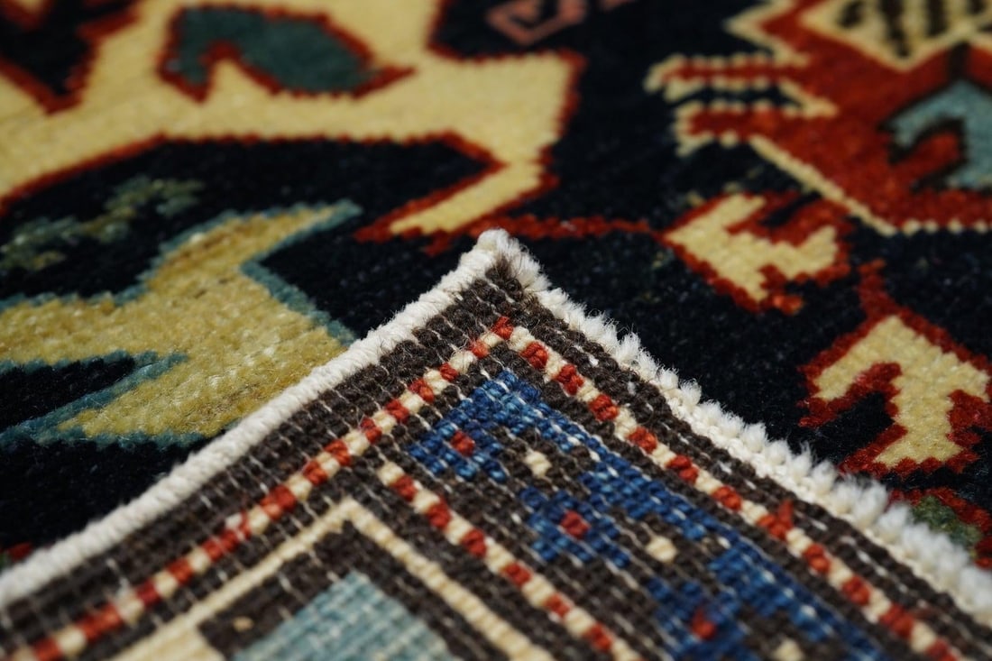 Vintage Shirvan Rug 4'0'' x 6'3'' - 11