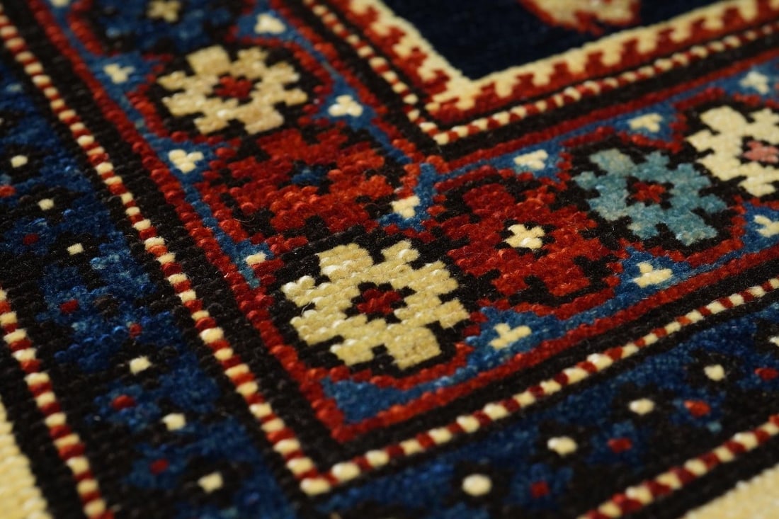 Vintage Shirvan Rug 4'0'' x 6'3'' - 9
