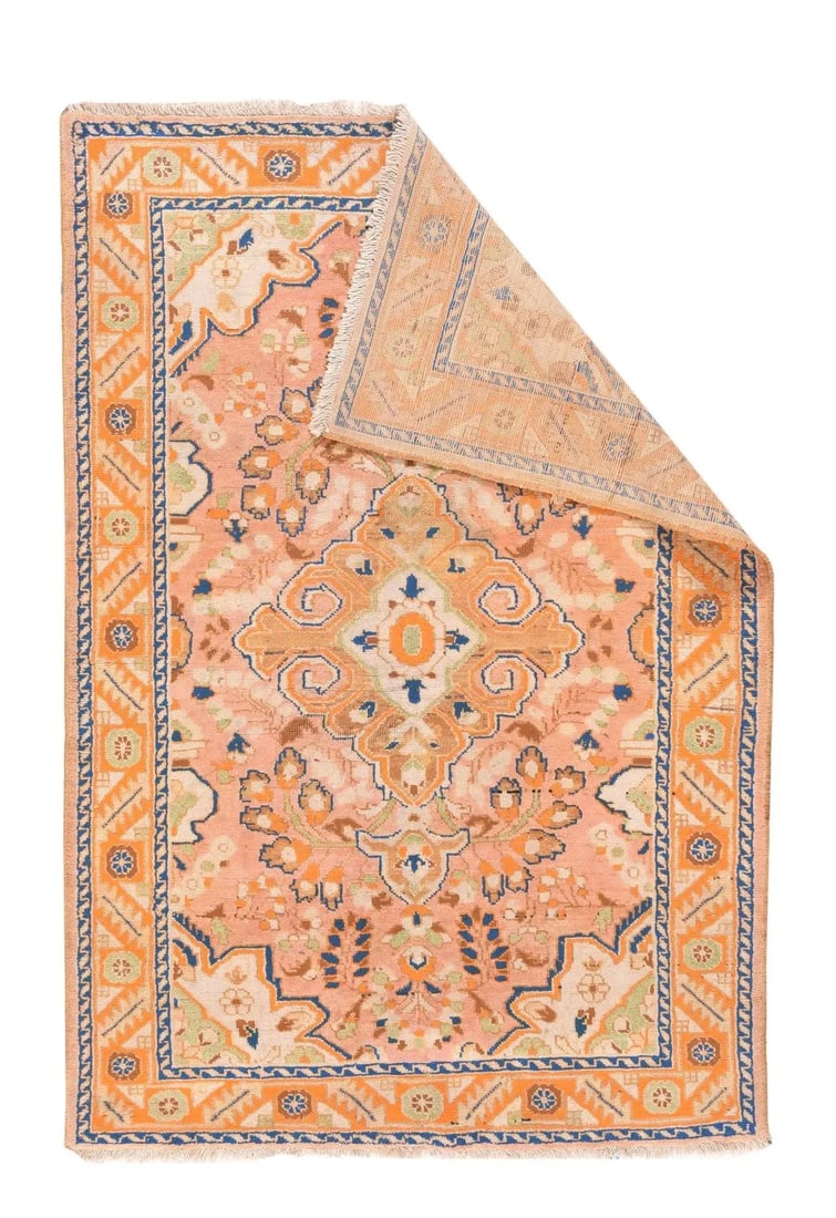 Vintage Tabriz Rug 4'2'' X 6'6'' - 2