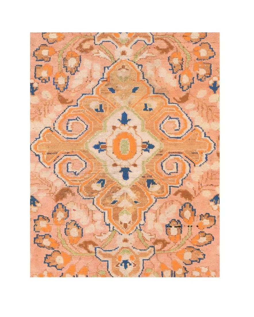 Vintage Tabriz Rug 4'2'' X 6'6'' - 3