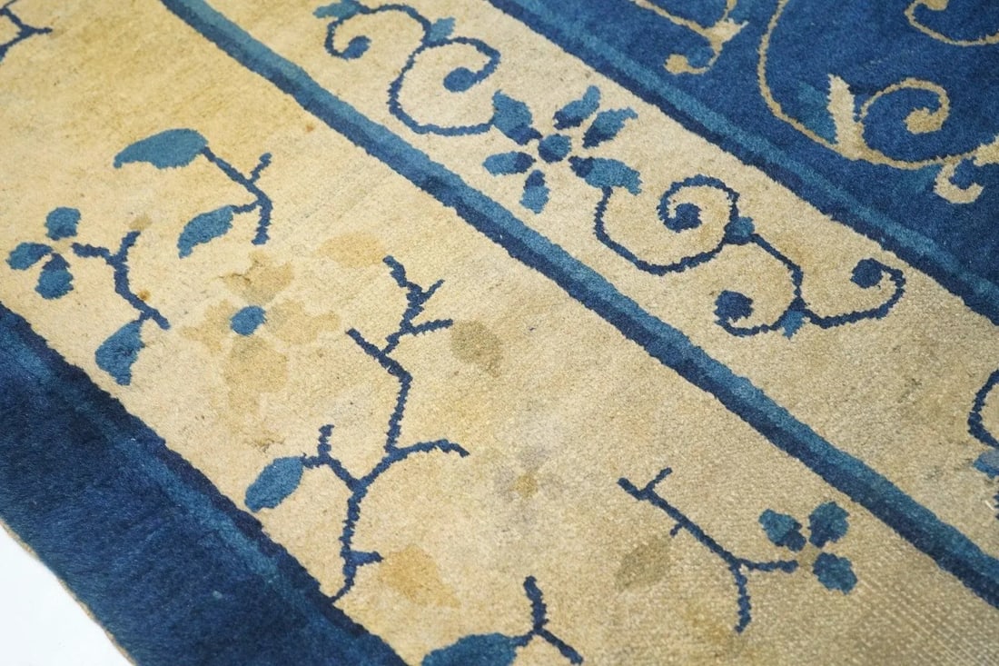 Antique Peking Rug 9'0'' x 11'5'' - 5