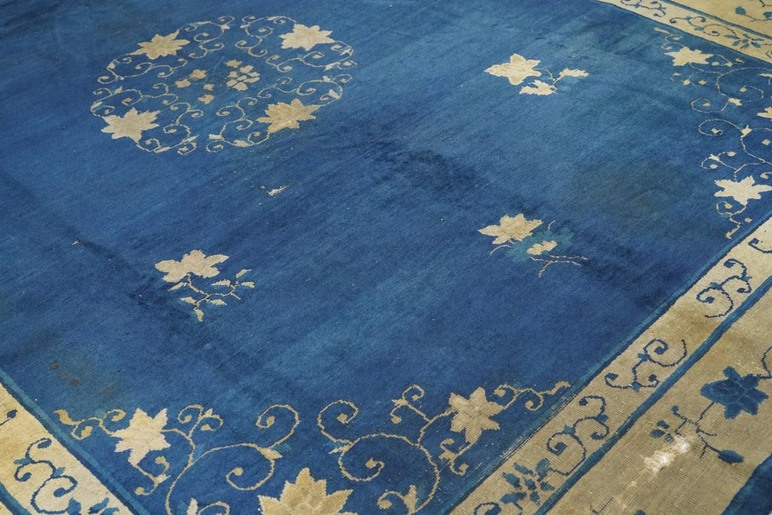 Antique Peking Rug 9'0'' x 11'5'' - 6