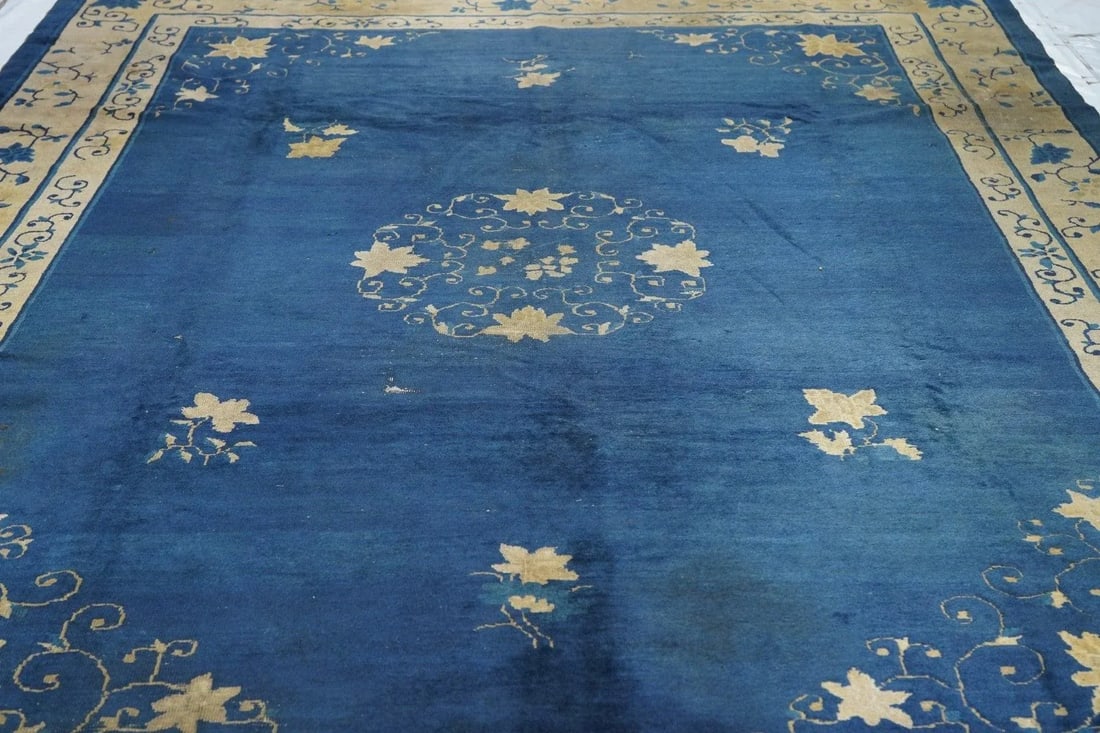 Antique Peking Rug 9'0'' x 11'5'' - 7