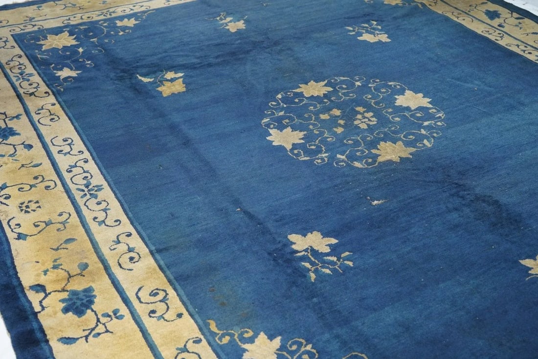 Antique Peking Rug 9'0'' x 11'5'' - 8