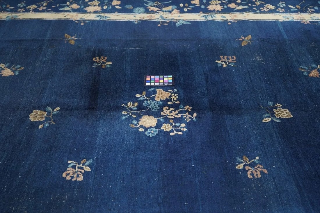 Antique Peking Rug 9'2'' x 11'8'' - 3