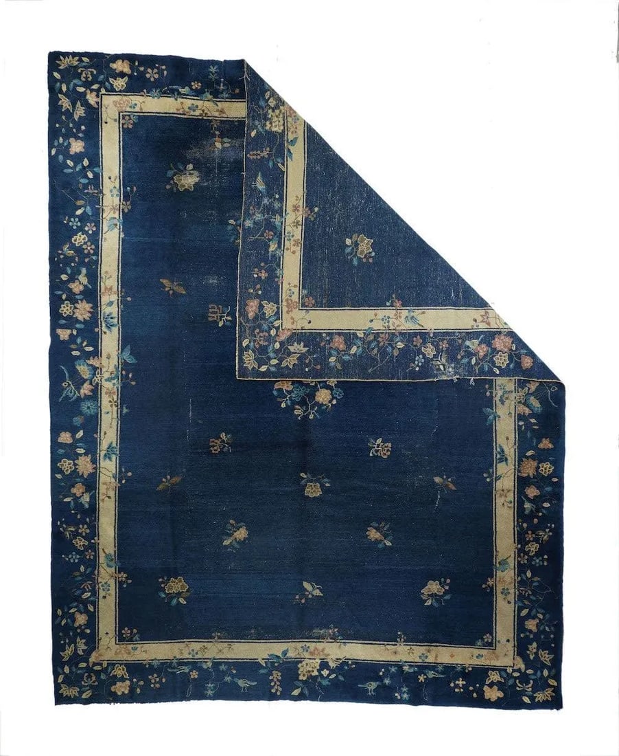 Antique Peking Rug 9'2'' x 11'8'' - 5