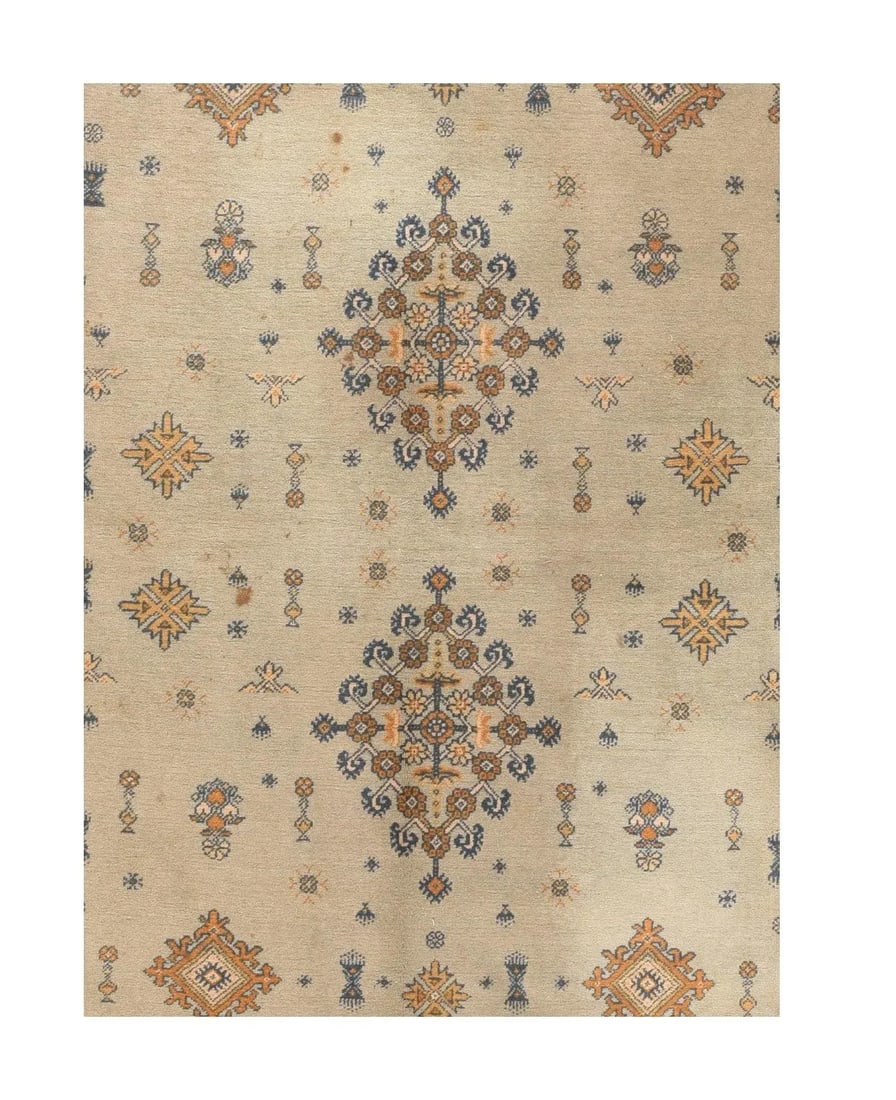 Vintage Turkish Sivas Rug 5'0'' X 7'11'' - 3