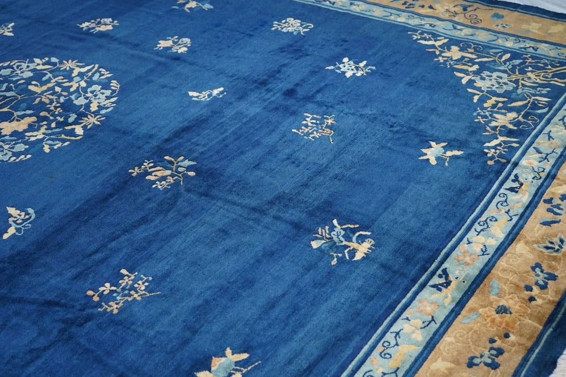 Antique Chinese Rug 9'11'' x 13'3'' - 10