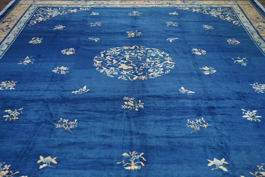 Antique Chinese Rug 9'11'' x 13'3'' - 12