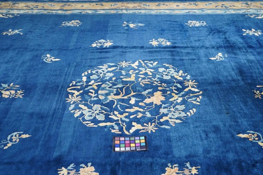 Antique Chinese Rug 9'11'' x 13'3'' - 3