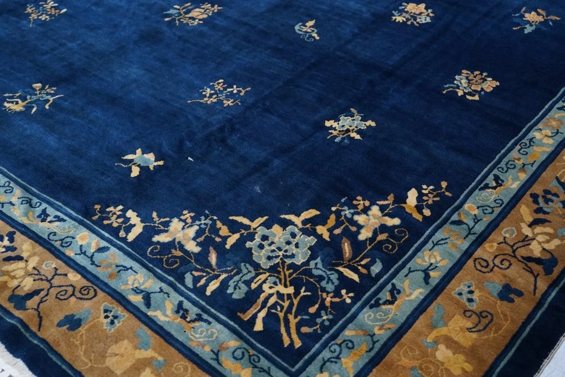 Antique Chinese Rug 9'11'' x 13'3'' - 8