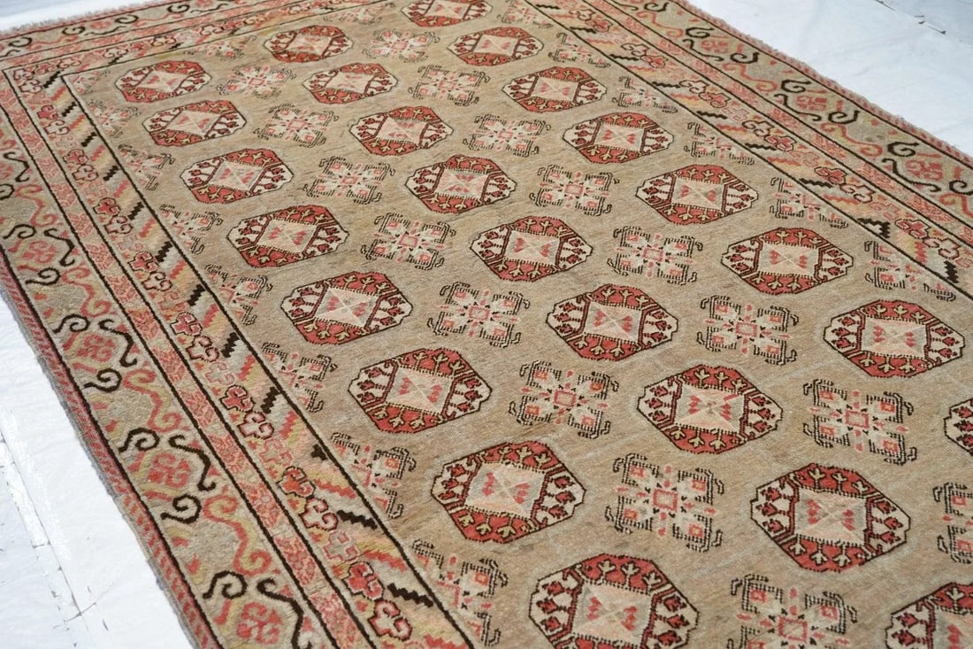 Antique Khotan Rug 6'1'' x 12'4'' - 10