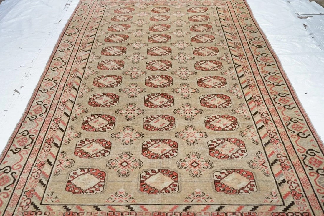 Antique Khotan Rug 6'1'' x 12'4'' - 11