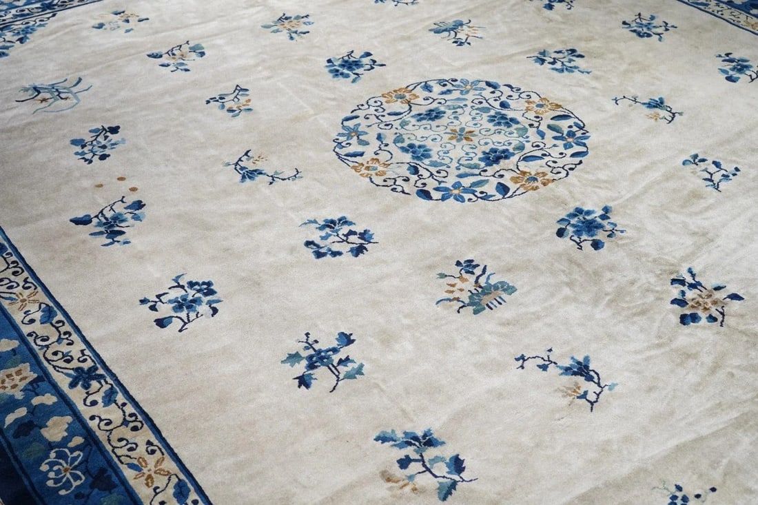 Antique Peking Rug 12'0'' X 14'7'' - 12