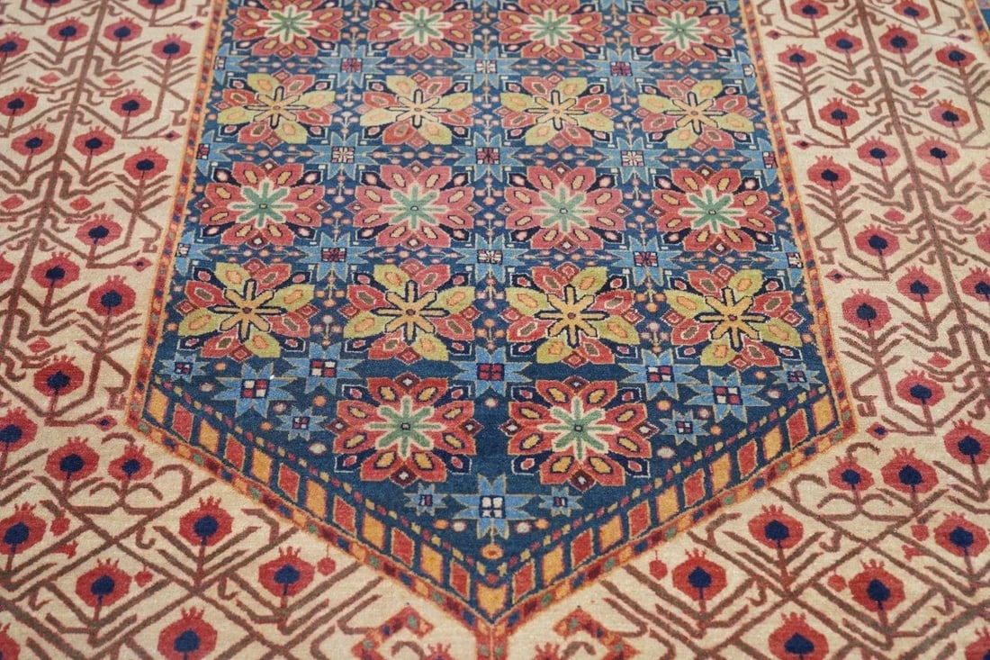 Antique Kashan Rug 4'7'' x 7'0'' - 9