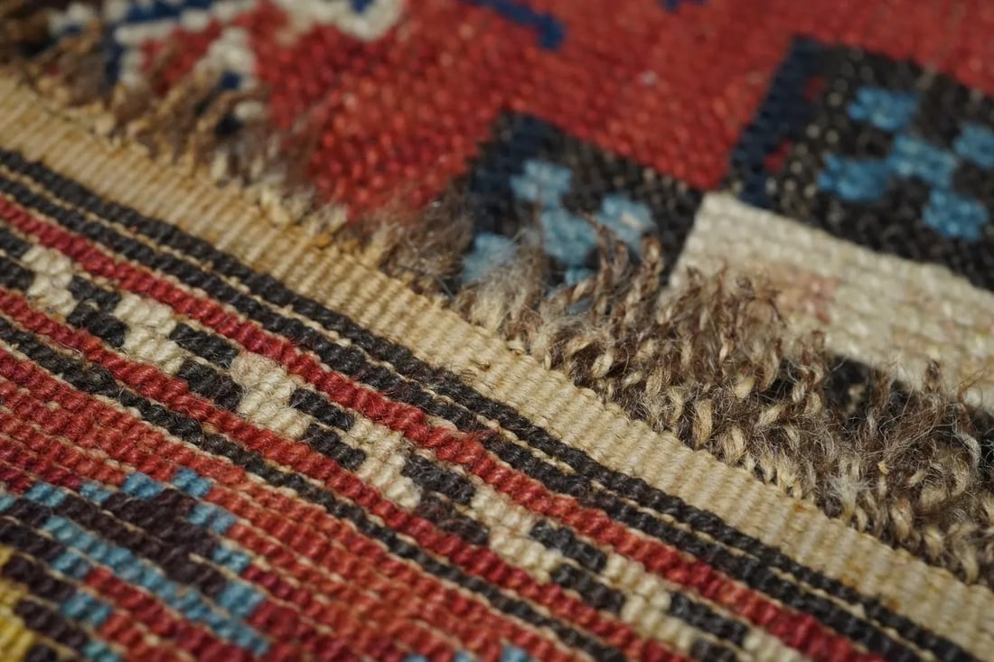 Late 18th Century Antique Caucasian Shirvan Rug 5'3'' x 9'7'' - 7
